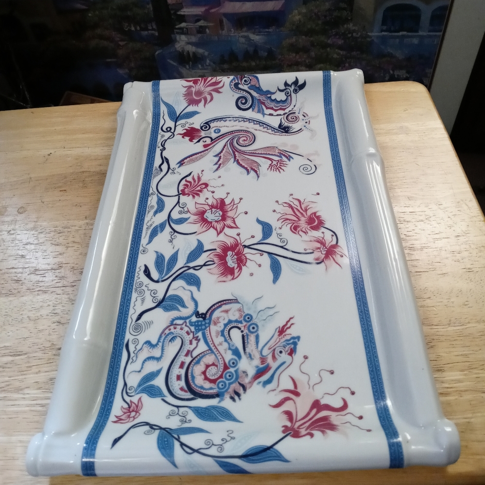 🌃🎻 Royal Pavilion At Brighton Tray 📿🌇Exclusive Made In JAPAN/Elizabeth arden